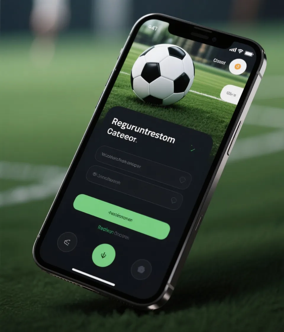 官方註冊入口行動介面示意圖